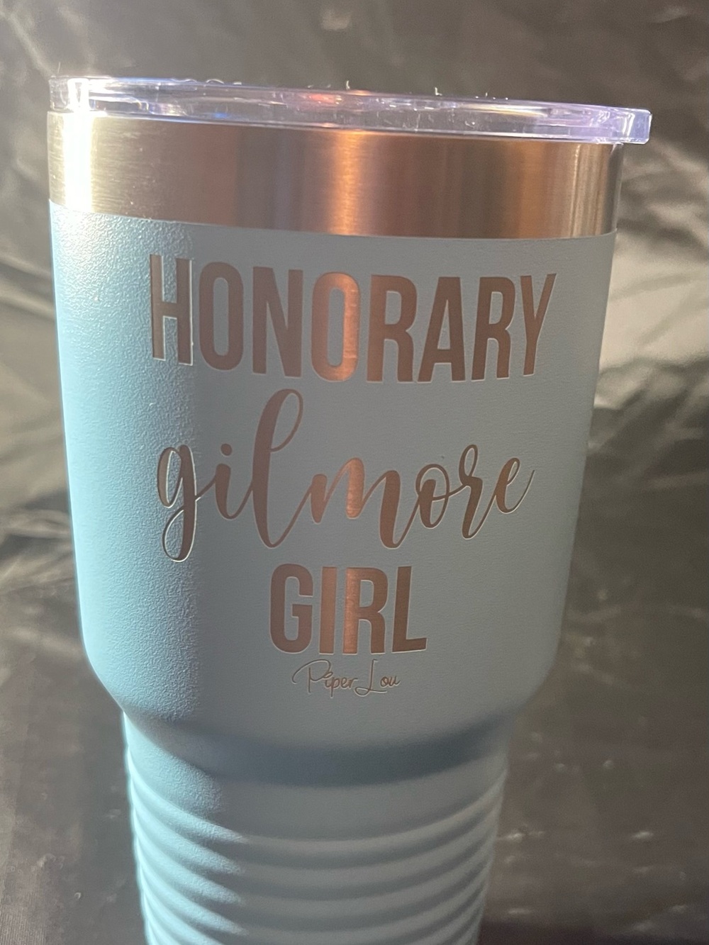 Honorary Gilmore Girl Sky Blue Insulated Tumbler by Piper Lou